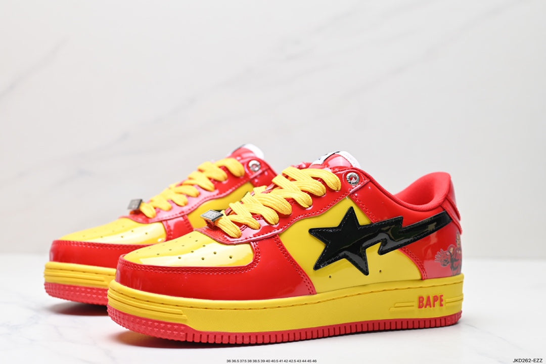 Bape-Shoes Low Cut Casual Sports Shoes