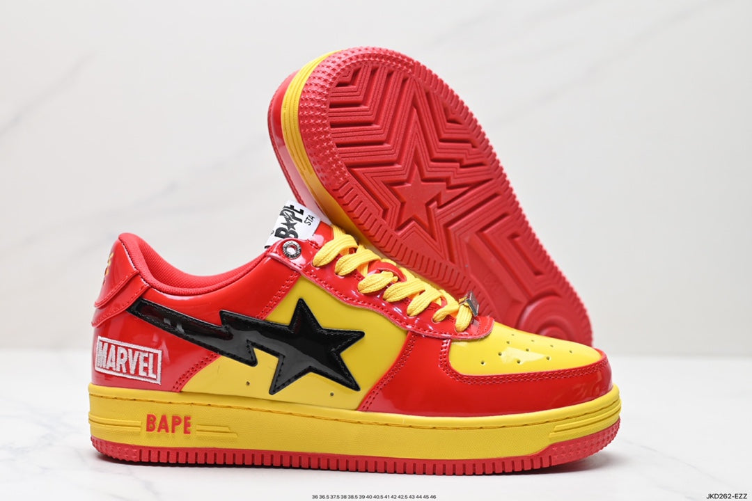 Bape-Shoes Low Cut Casual Sports Shoes