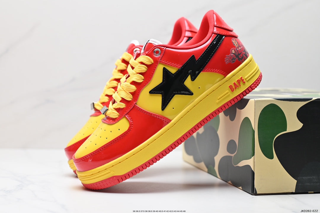 Bape-Shoes Low Cut Casual Sports Shoes