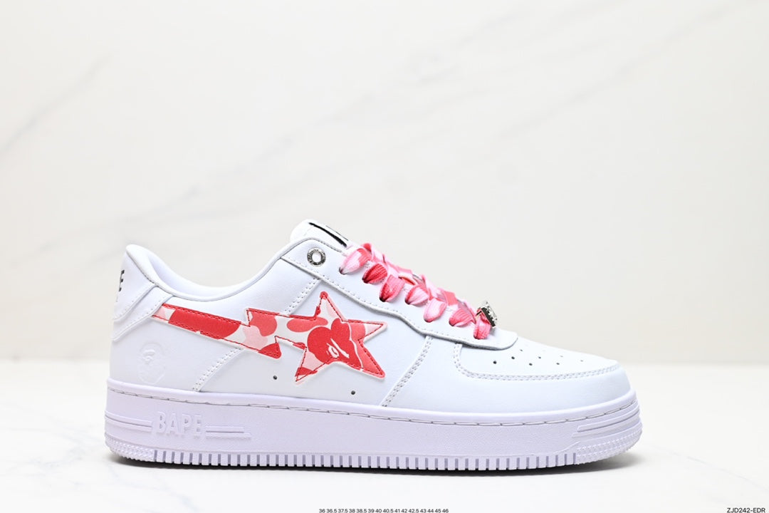 Bape-Shoes Low Cut Casual Sports Shoes
