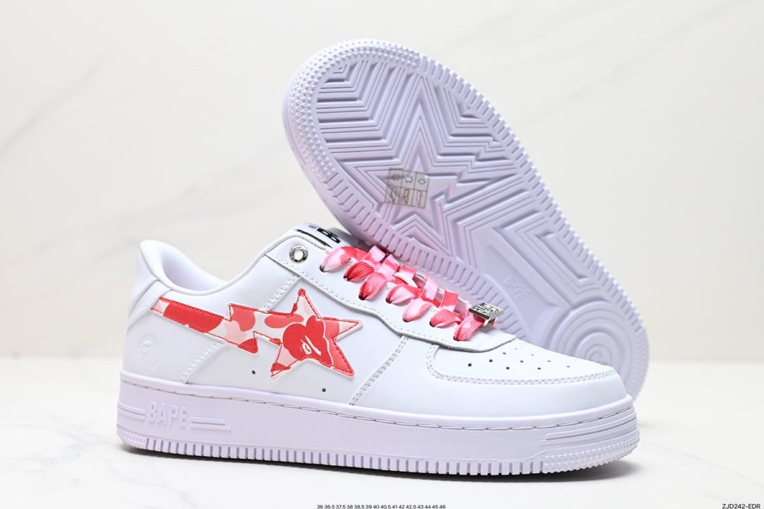 Bape-Shoes Low Cut Casual Sports Shoes