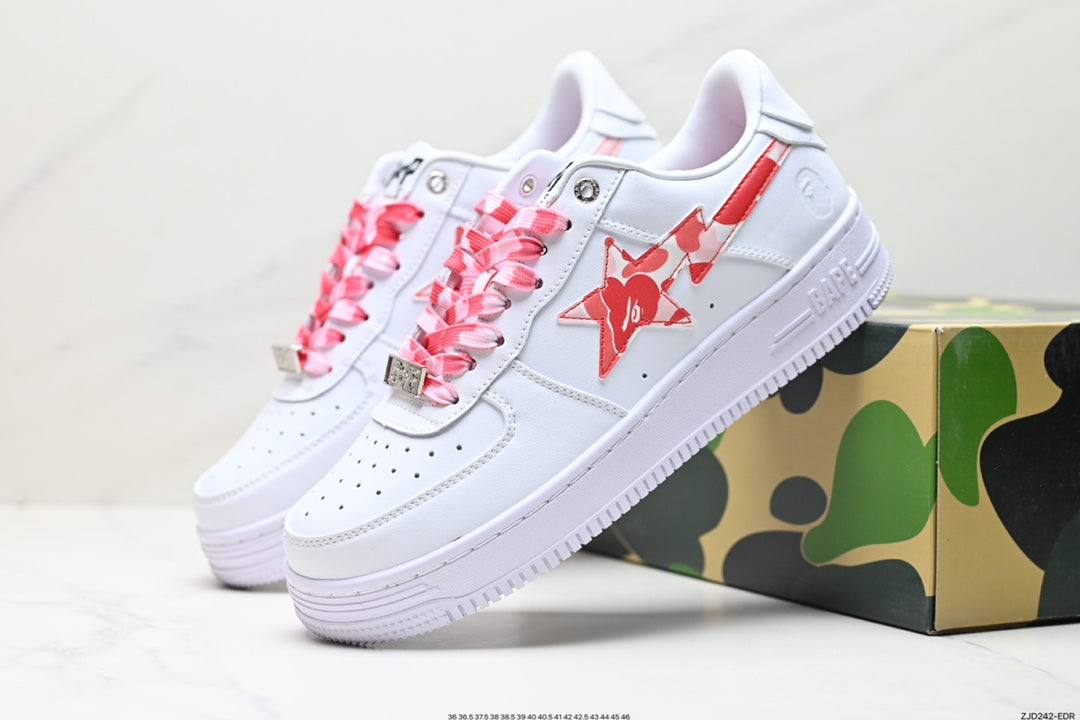 Bape-Shoes Low Cut Casual Sports Shoes