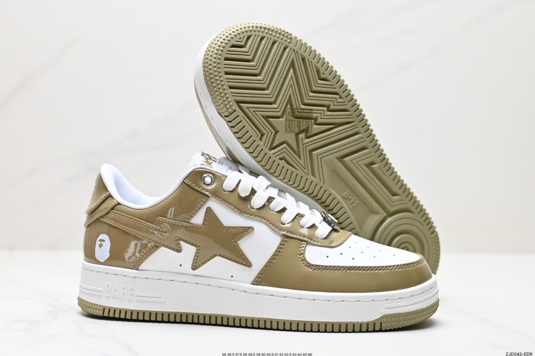 Bape-Shoes Low Cut Casual Sports Shoes
