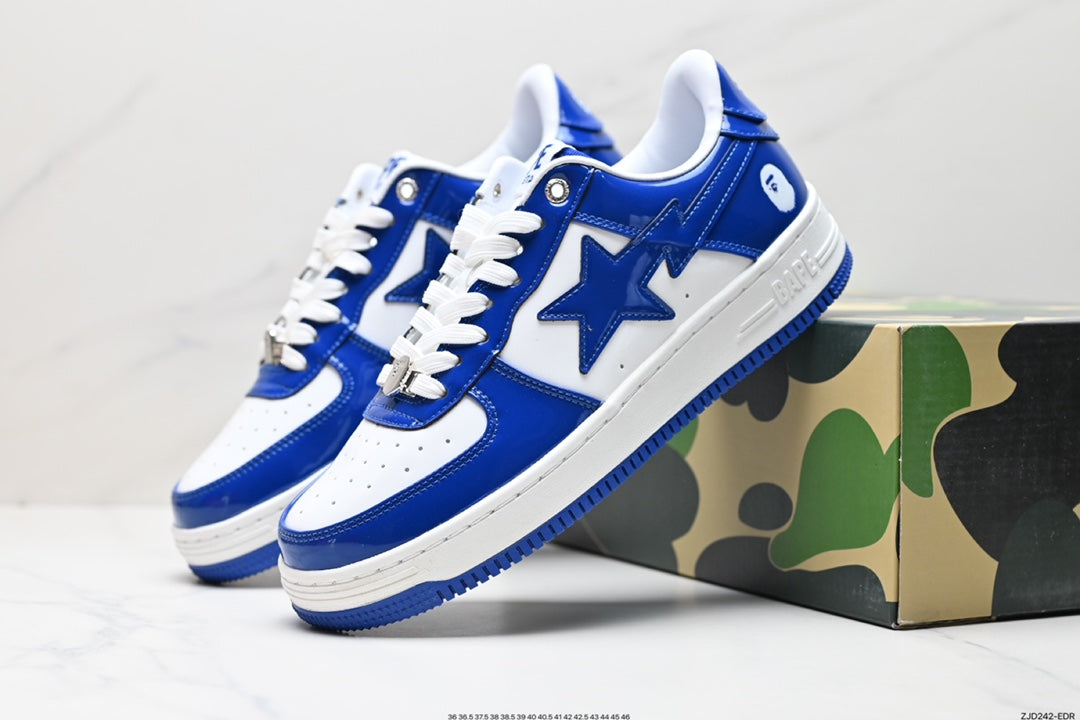Bape-Shoes Low Cut Casual Sports Shoes