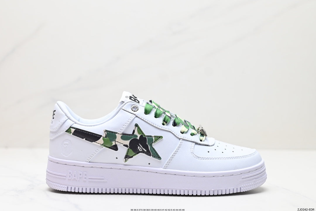 Bape-Shoes Low Cut Casual Sports Shoes