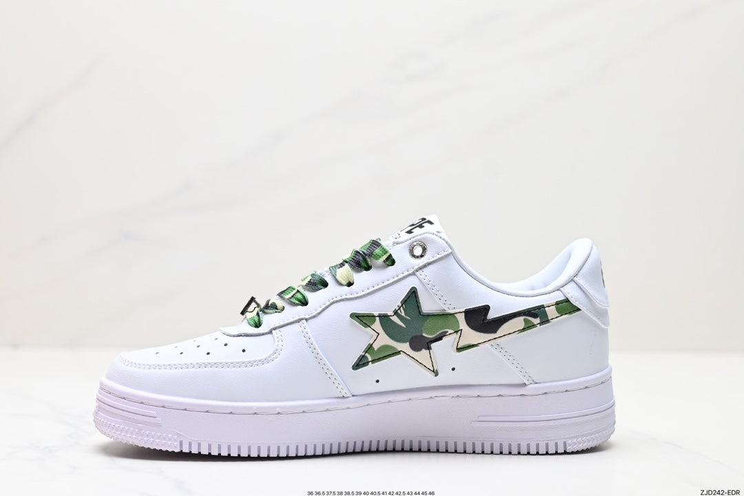 Bape-Shoes Low Cut Casual Sports Shoes