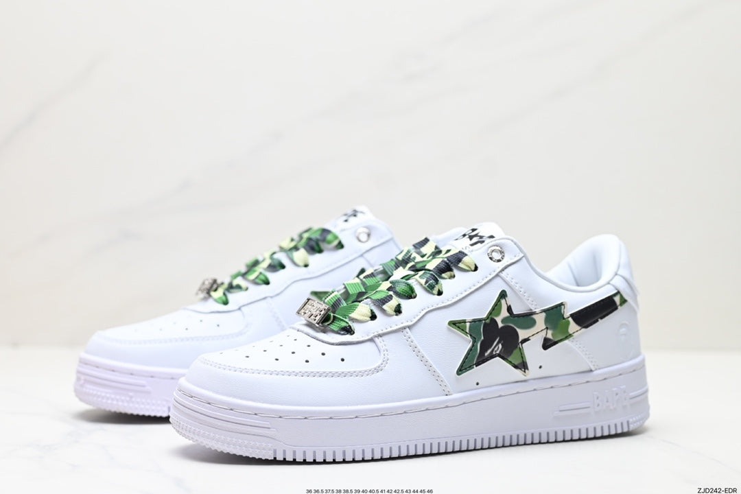 Bape-Shoes Low Cut Casual Sports Shoes
