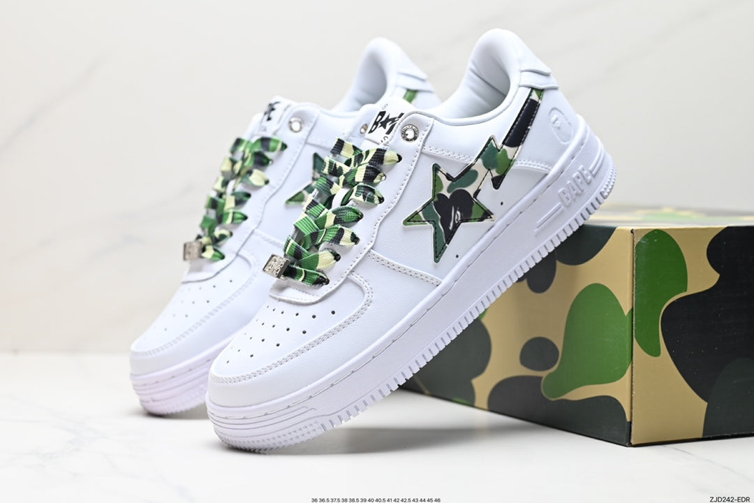 Bape-Shoes Low Cut Casual Sports Shoes