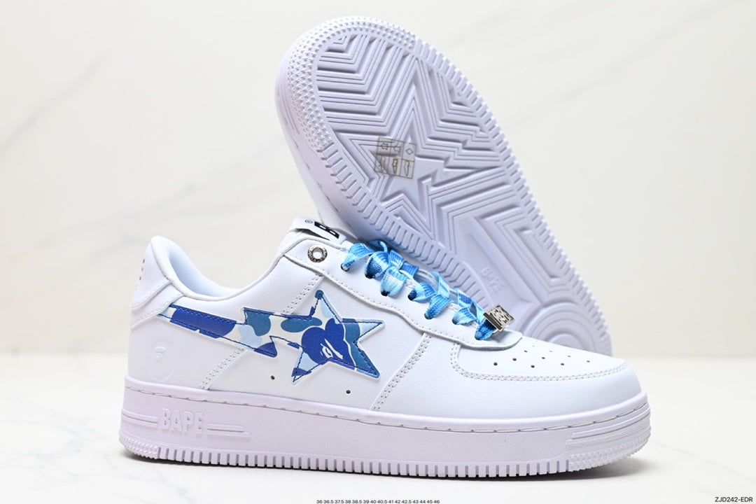 Bape-Shoes Low Cut Casual Sports Shoes