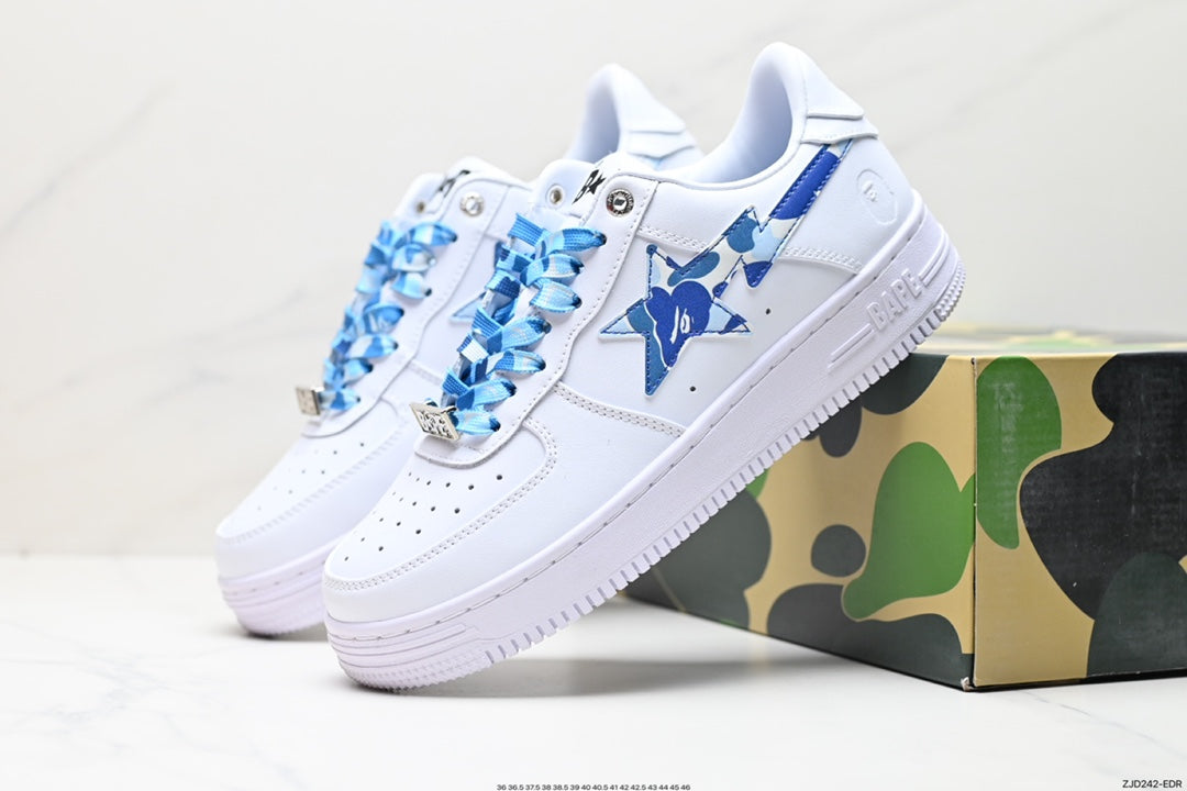 Bape-Shoes Low Cut Casual Sports Shoes