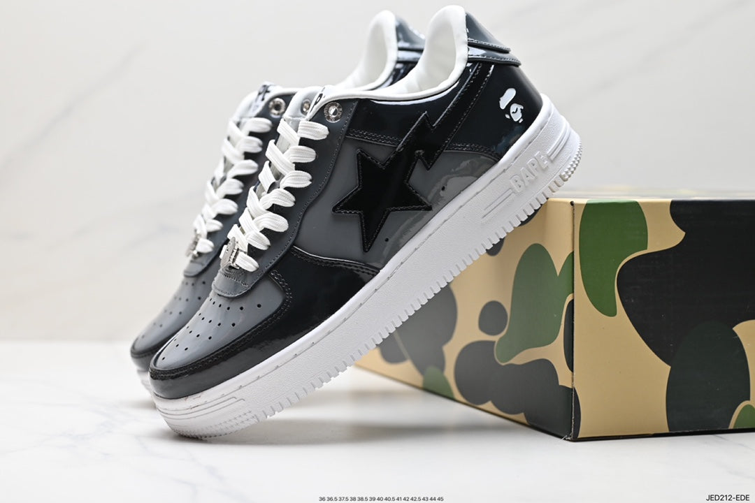 Bape-Shoes Low Cut Casual Sports Shoes