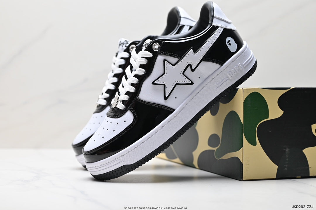 Bape-Shoes Low Cut Casual Sports Shoes