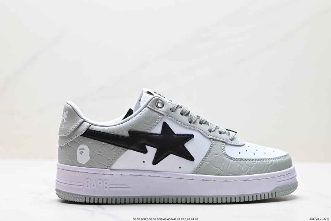 Bape-Shoes Low Cut Casual Sports Shoes