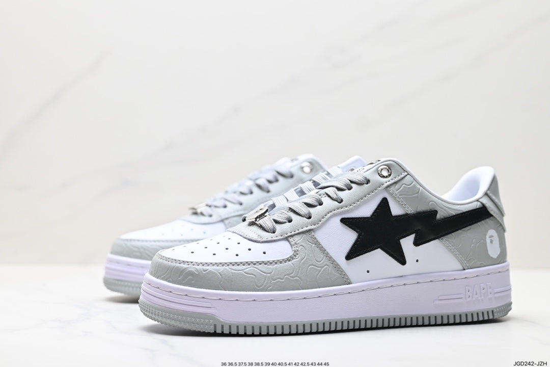 Bape-Shoes Low Cut Casual Sports Shoes