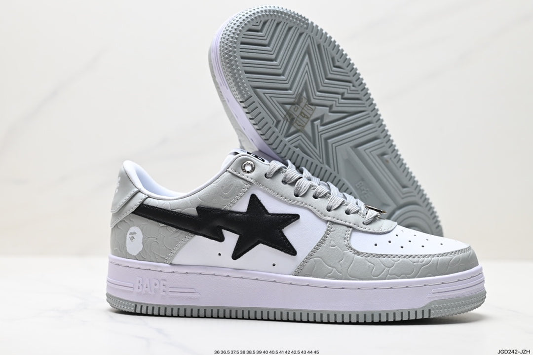 Bape-Shoes Low Cut Casual Sports Shoes