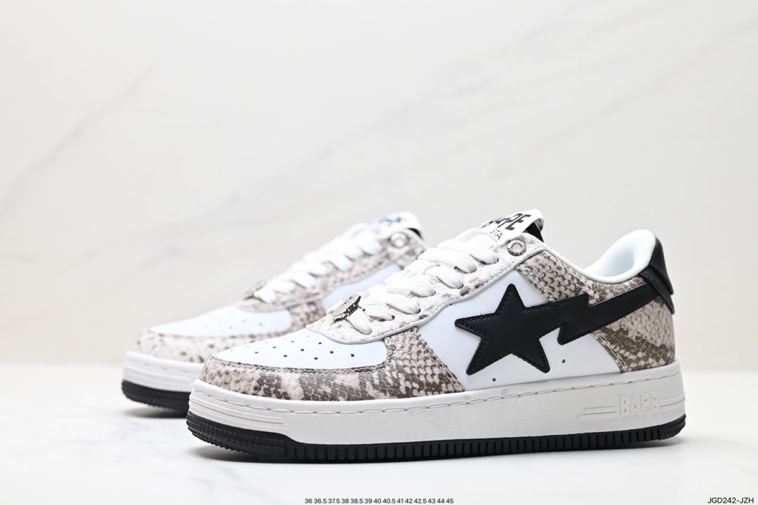 Bape-Shoes Low Cut Casual Sports Shoes