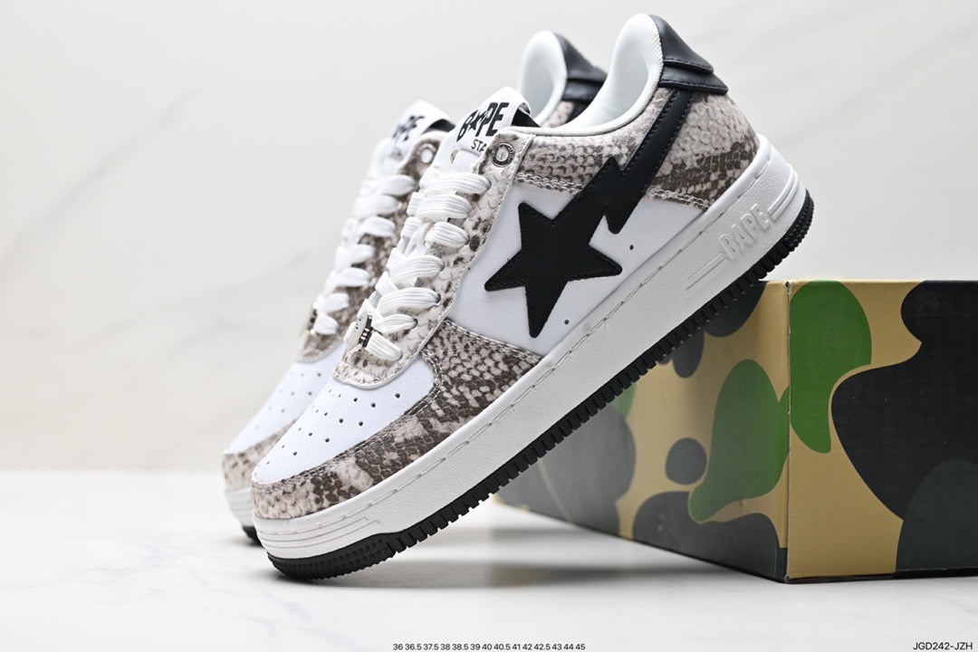 Bape-Shoes Low Cut Casual Sports Shoes