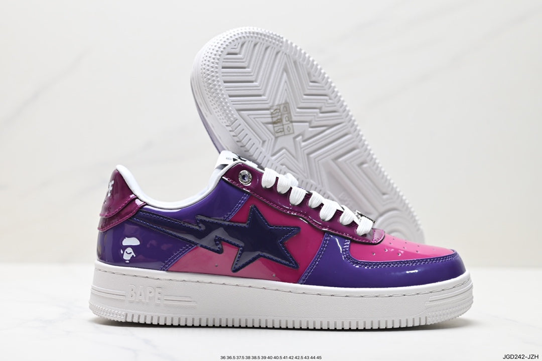 Bape-Shoes Low Cut Casual Sports Shoes