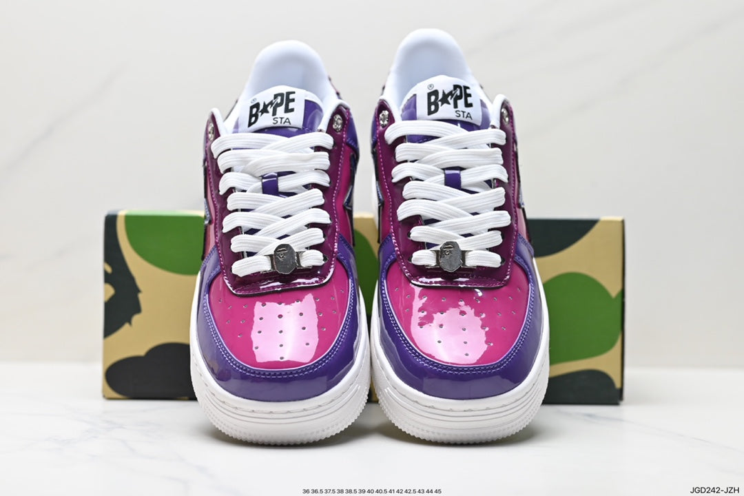 Bape-Shoes Low Cut Casual Sports Shoes