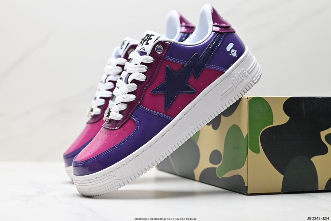 Bape-Shoes Low Cut Casual Sports Shoes