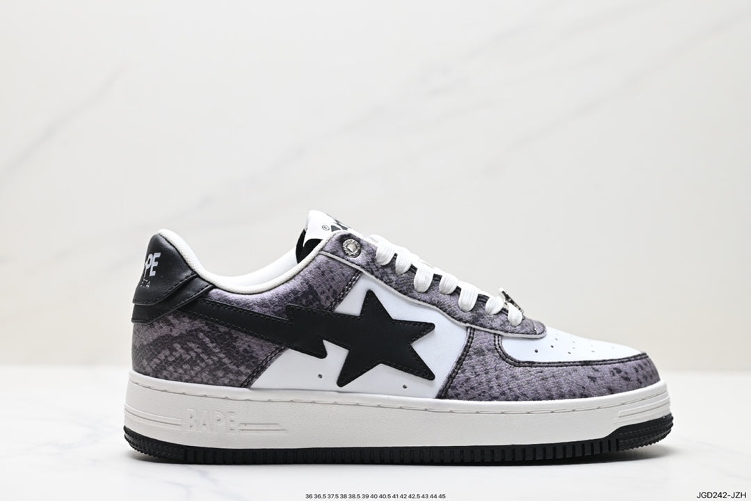 Bape-Shoes Low Cut Casual Sports Shoes