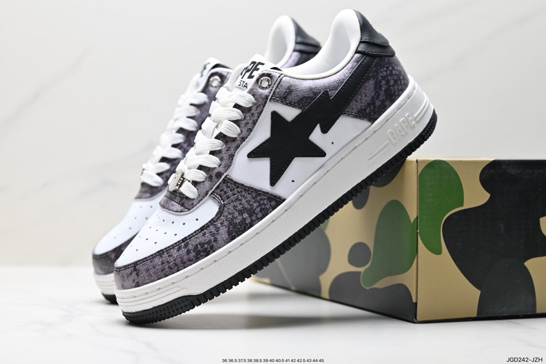 Bape-Shoes Low Cut Casual Sports Shoes