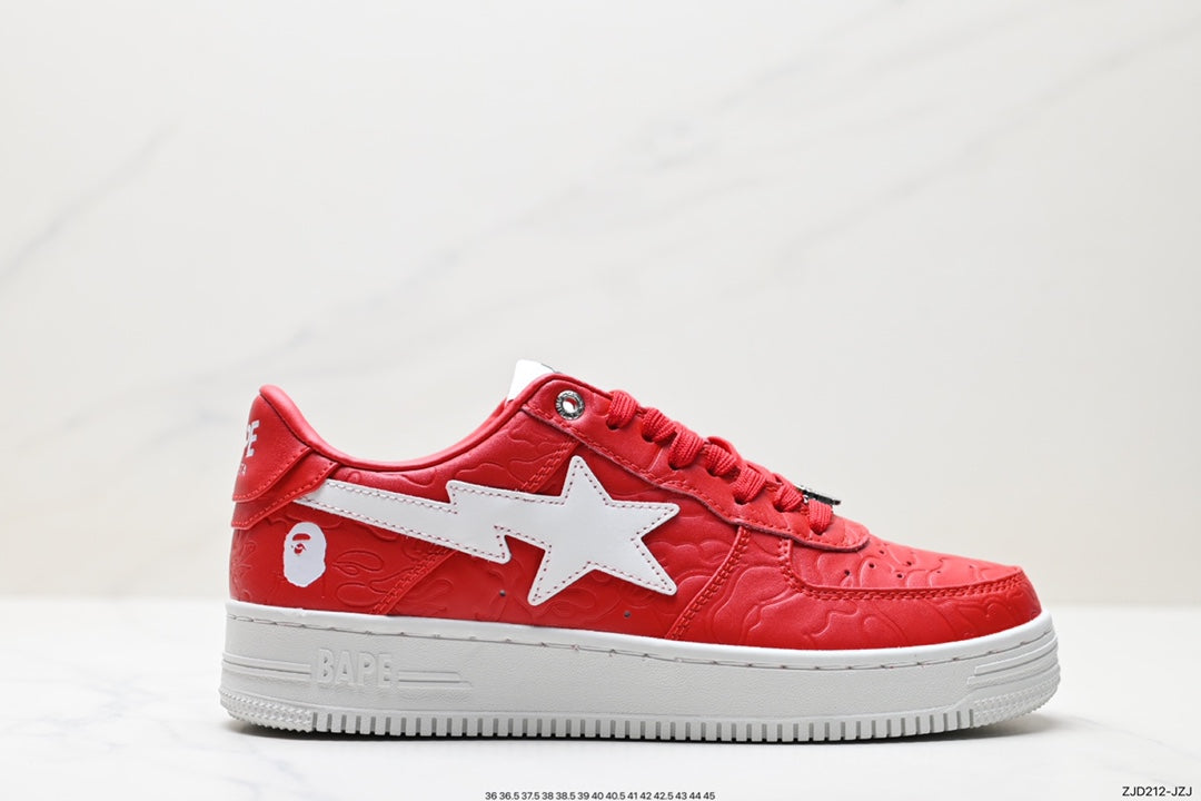 Bape-Shoes Low Cut Casual Sports Shoes