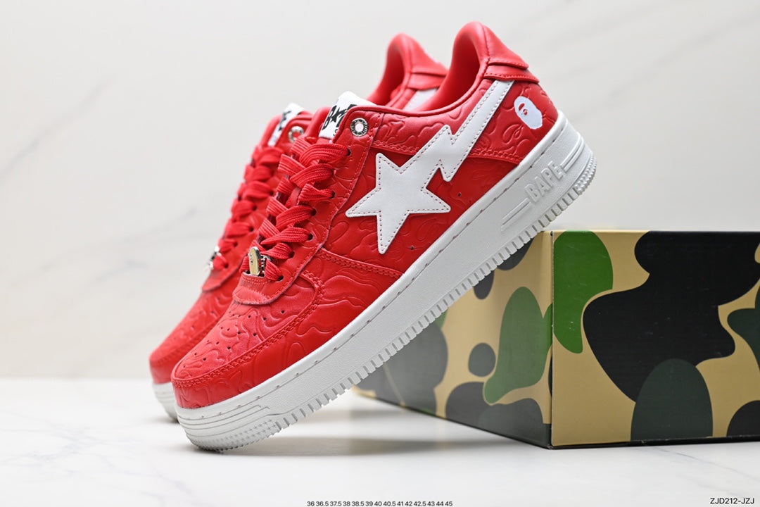 Bape-Shoes Low Cut Casual Sports Shoes