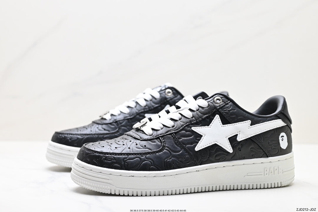 Bape-Shoes Low Cut Casual Sports Shoes