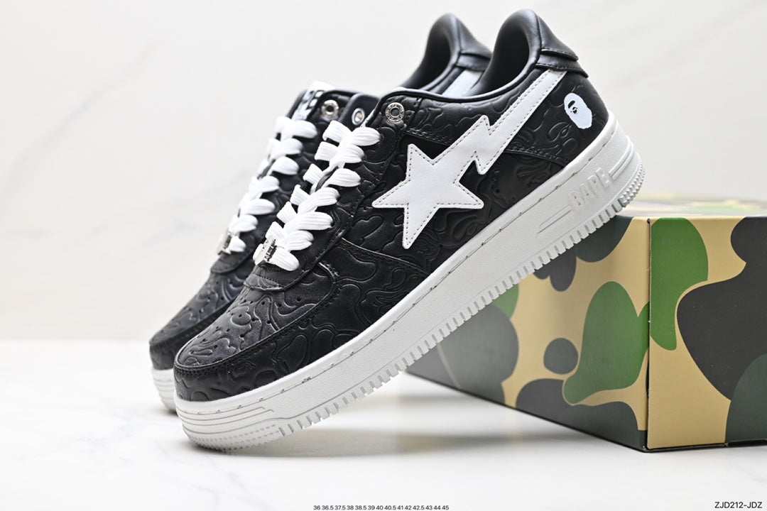 Bape-Shoes Low Cut Casual Sports Shoes