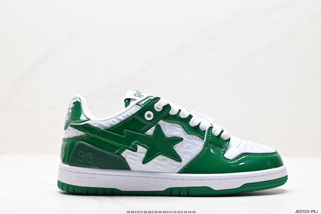 Bape-Shoes Low Cut Casual Sports Shoes