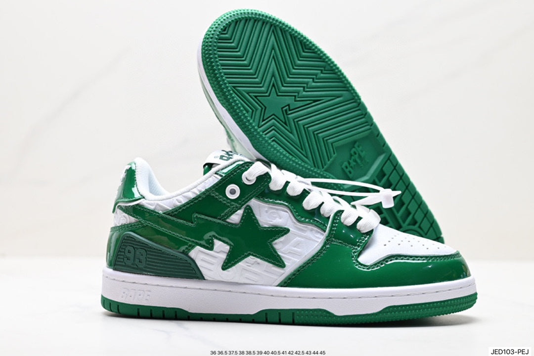 Bape-Shoes Low Cut Casual Sports Shoes