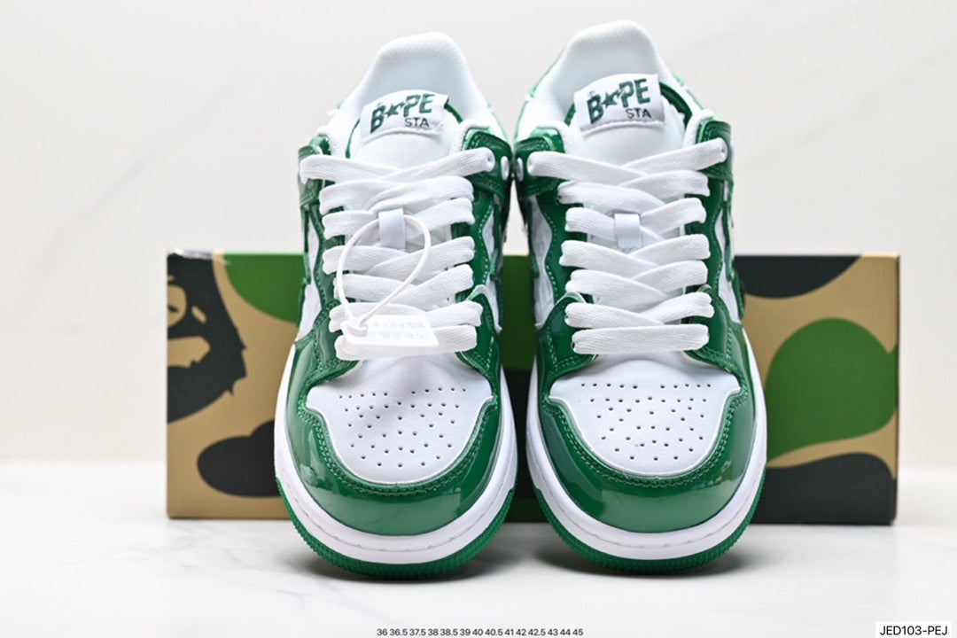 Bape-Shoes Low Cut Casual Sports Shoes