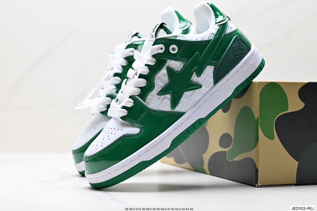 Bape-Shoes Low Cut Casual Sports Shoes