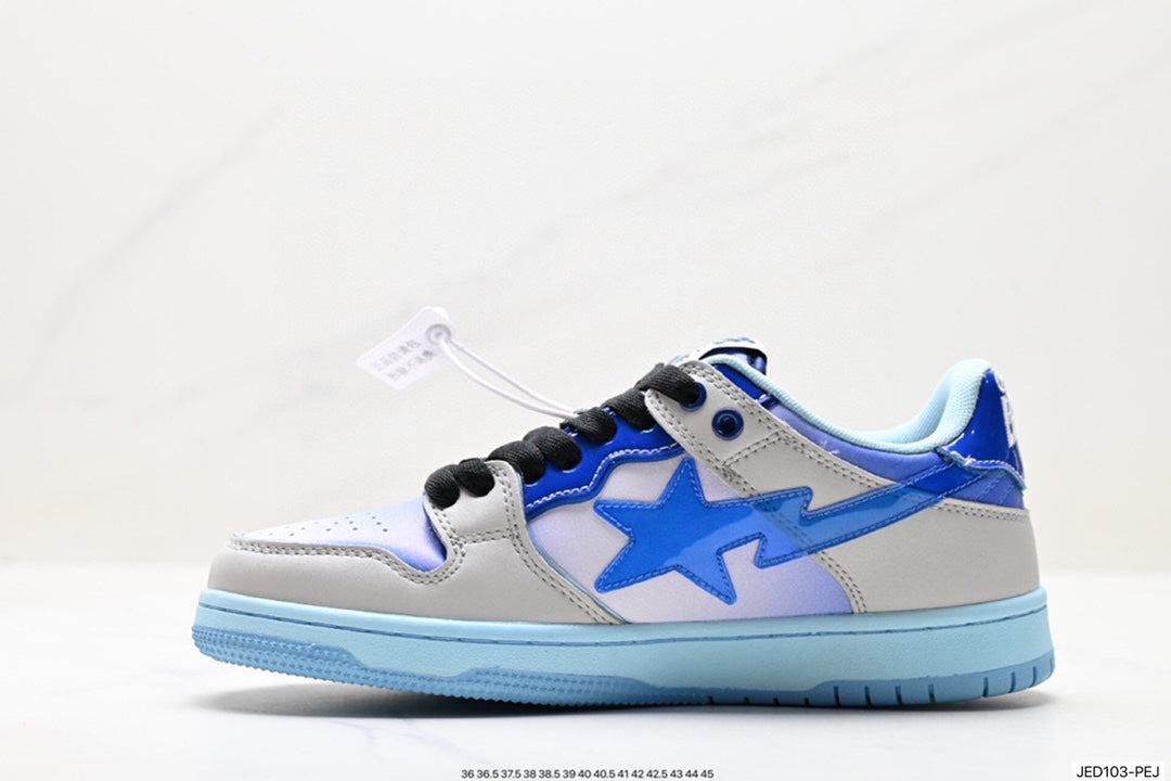 Bape-Shoes Low Cut Casual Sports Shoes