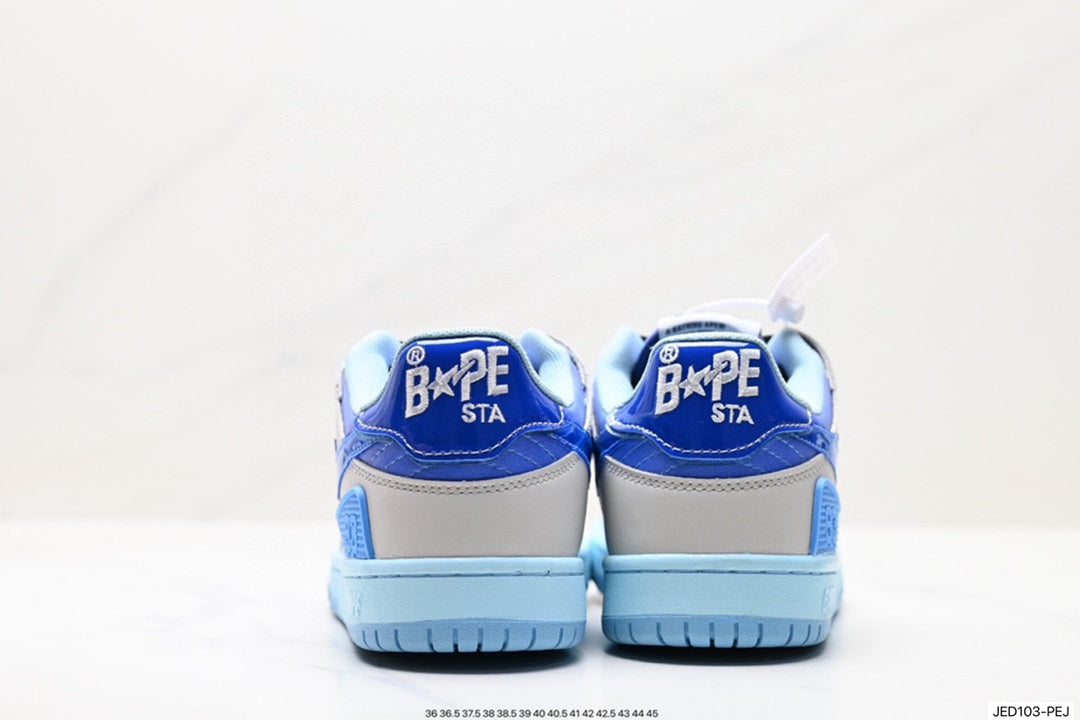 Bape-Shoes Low Cut Casual Sports Shoes