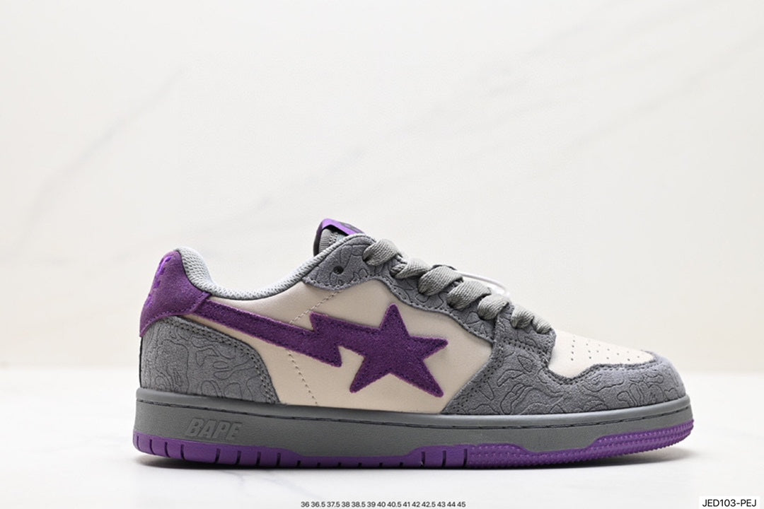 Bape-Shoes Low Cut Casual Sports Shoes
