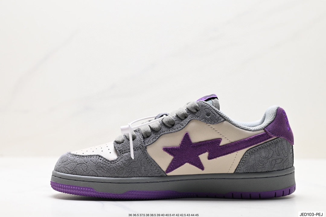 Bape-Shoes Low Cut Casual Sports Shoes