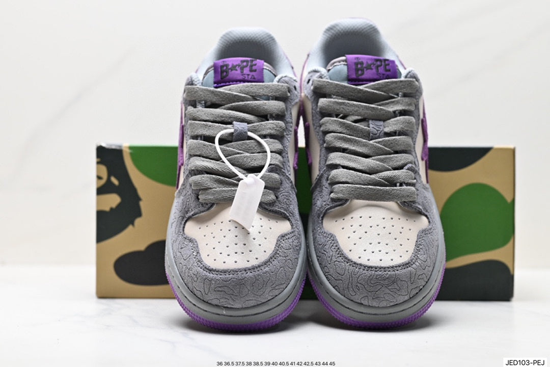 Bape-Shoes Low Cut Casual Sports Shoes