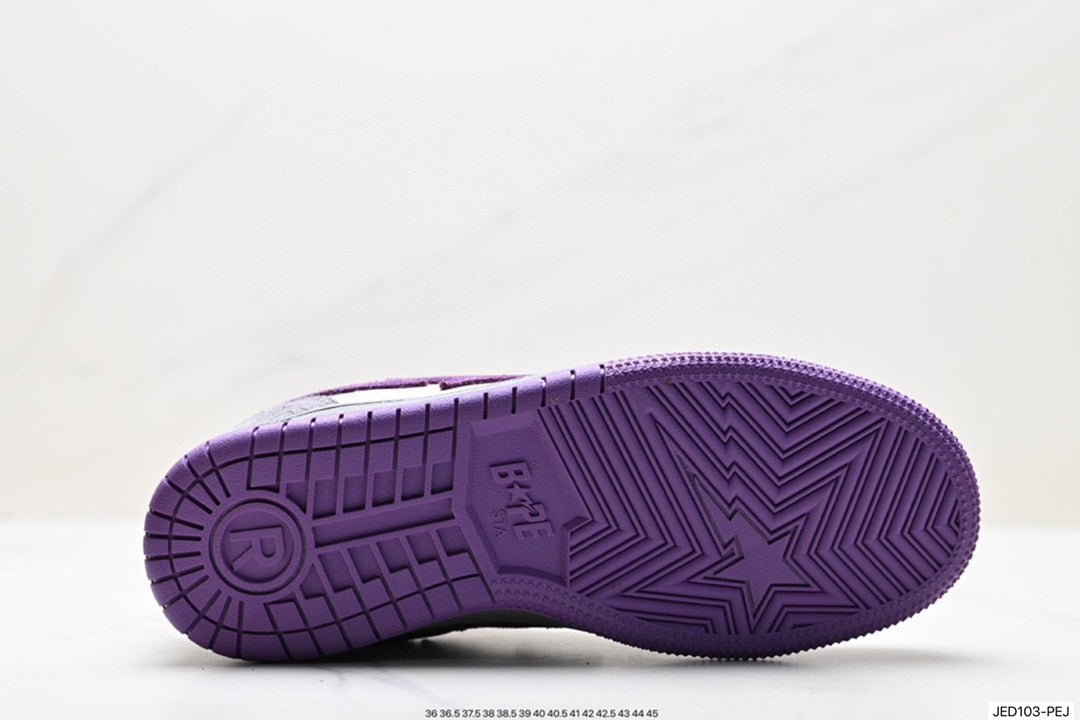 Bape-Shoes Low Cut Casual Sports Shoes