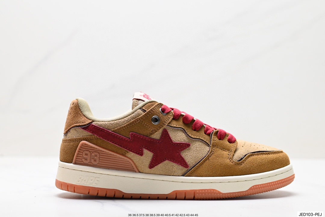 Bape-Shoes Low Cut Casual Sports Shoes