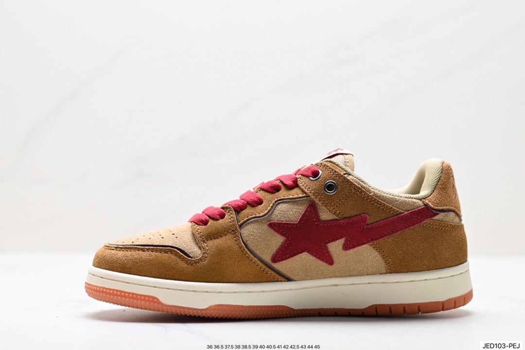 Bape-Shoes Low Cut Casual Sports Shoes