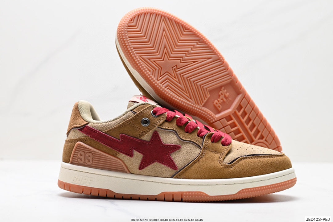 Bape-Shoes Low Cut Casual Sports Shoes