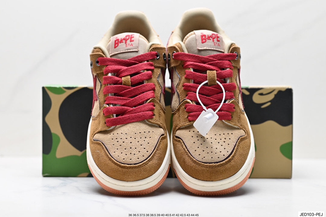 Bape-Shoes Low Cut Casual Sports Shoes