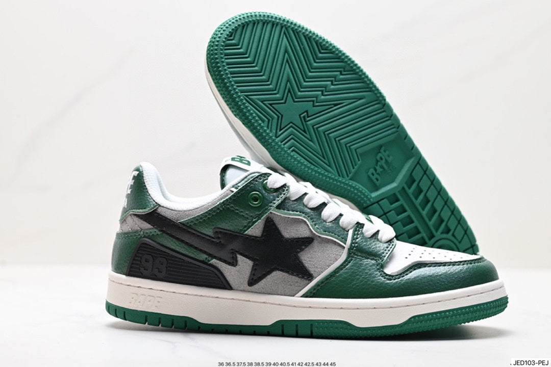 Bape-Shoes Low Cut Casual Sports Shoes