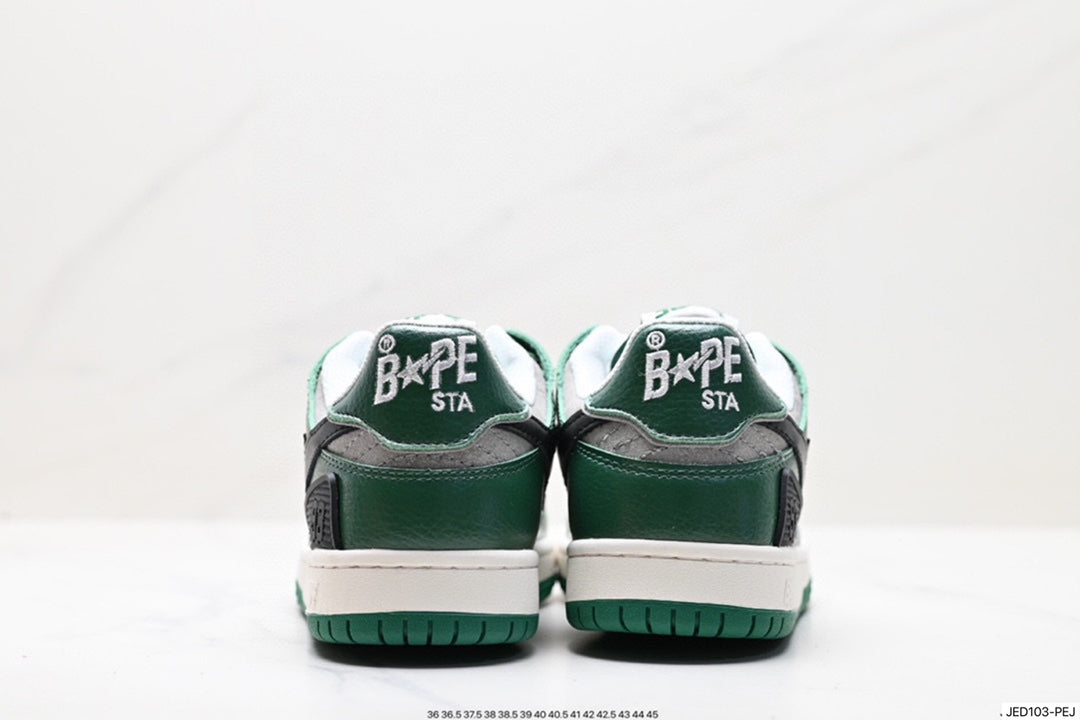 Bape-Shoes Low Cut Casual Sports Shoes