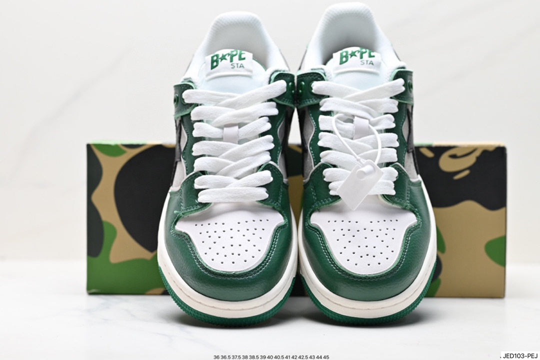 Bape-Shoes Low Cut Casual Sports Shoes