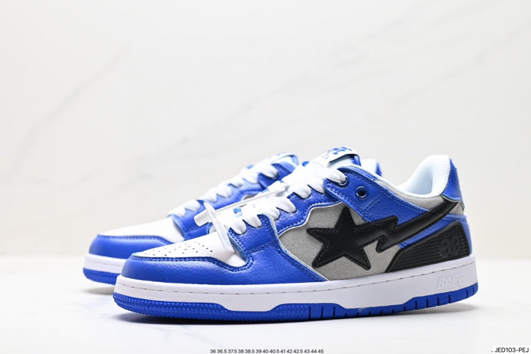 Bape-Shoes Low Cut Casual Sports Shoes