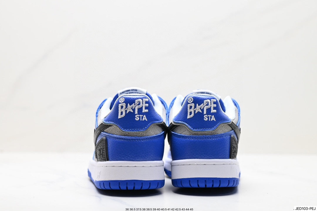 Bape-Shoes Low Cut Casual Sports Shoes