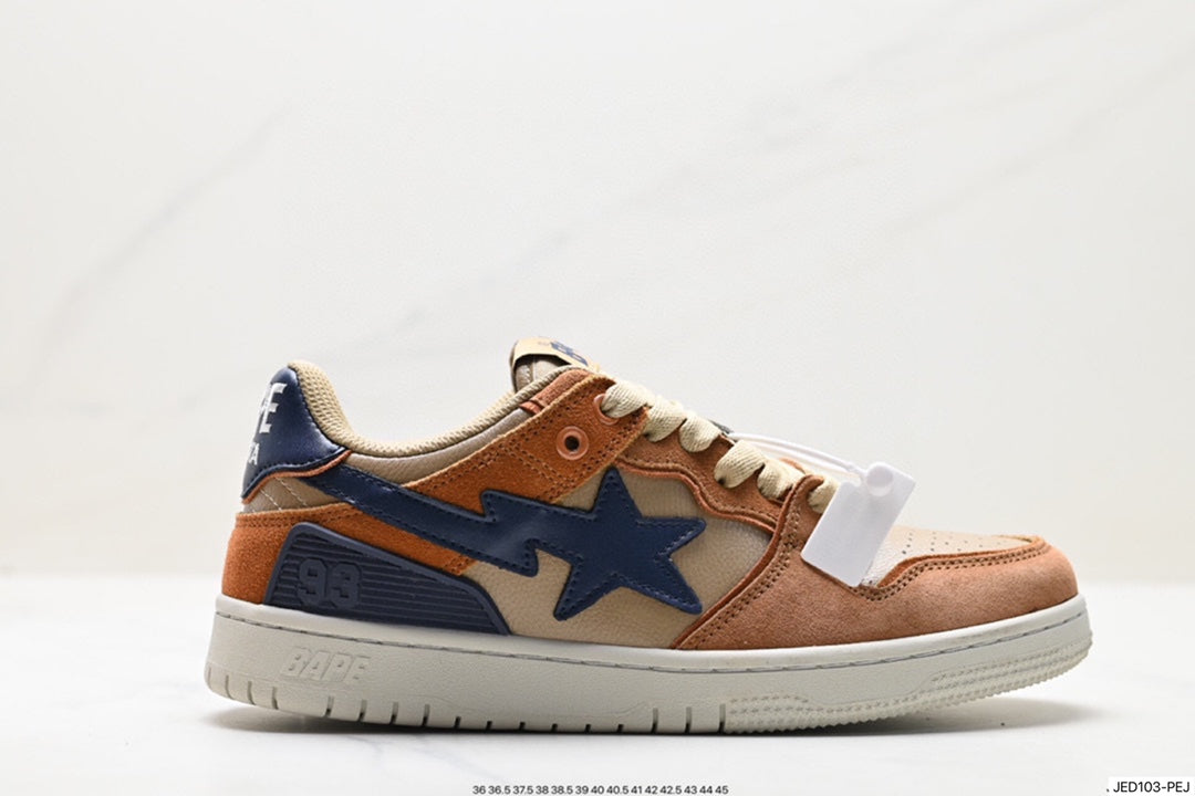 Bape-Shoes Low Cut Casual Sports Shoes